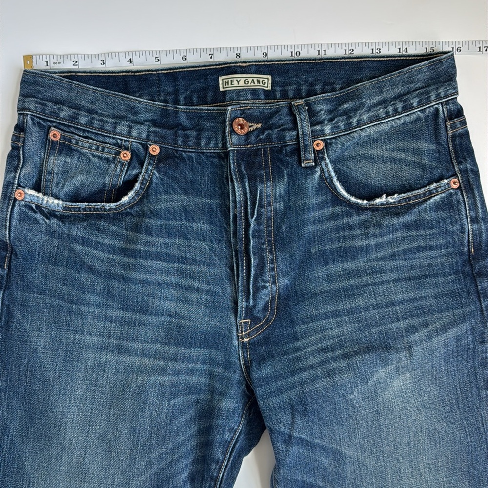 Hey Gang The Loose Crop Jeans in Richman Wash - Picture 9 of 13